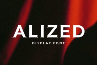 Alized: A Bold Display Font for Memorable Branding and Visual Campaigns