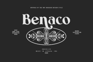 Benaco Font Review: A Versatile Serif Display Typeface for Modern and Vintage Design
