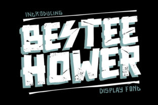 Bestee Hower Font Review: A Bold Display Typeface for Modern Branding