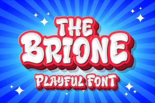 Brione Font: A Playful Display Typeface for Memorable Branding