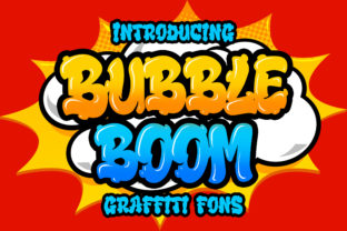 Bubble Boom Font: A Playful Display Typeface for Polished Branding