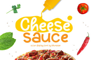 Cheese Sauce Font Adds Flavor to Web Design Projects