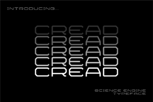 Cread Font: Modern Display Typography for Editorial Design