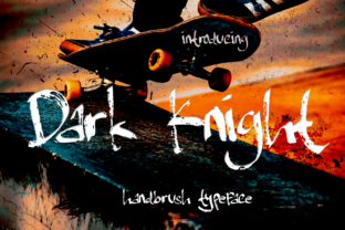 Dark Knight Font Review: A Bold Display Typeface for Campaigns