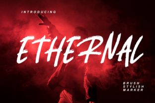 Ethernal Font: A Handwritten Display Typeface for Campaign Impact