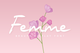 Femme Display Font for Creative Product Design