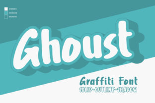 Ghoust Font for Authentic Graffiti Style Branding