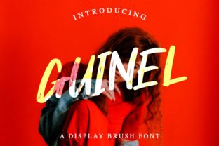 Guinel Font: A Sweet and Charming Display Typeface for Crafters