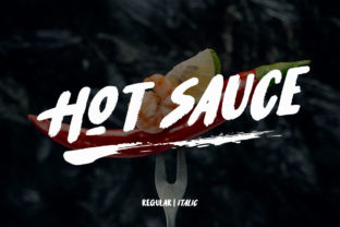 Hot Sauce Font for Bold Branding and Creative Projects