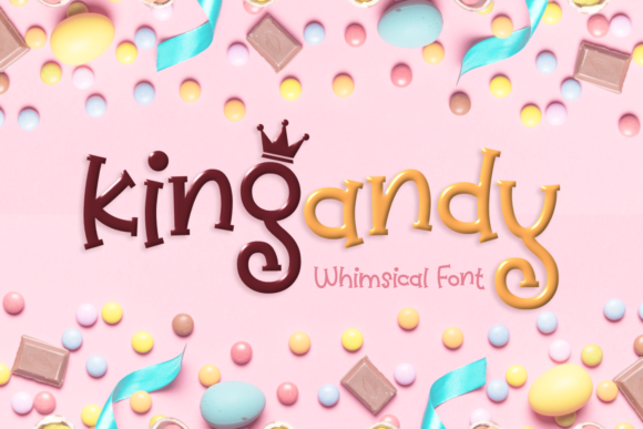 Kingandy Font: A Fresh Display Typeface for Creative Crafters