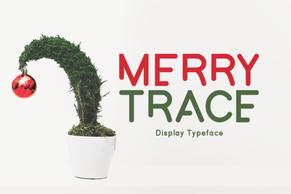 Merry Trace Font Adds Holiday Flair to Web Designs