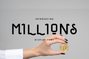 Millions Font: A Playful Yet Elegant Typeface for Web Design
