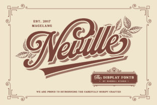 Neville Display Font Adds Sentimental Flair to Web Projects