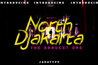 North Djakarta Font: Bold Typography for Strong Campaigns
