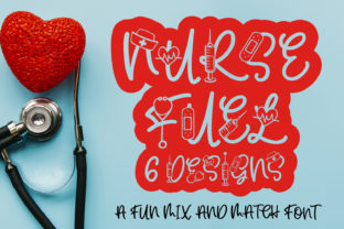 Nurse Fuel Display Font for Creative Editorial Design