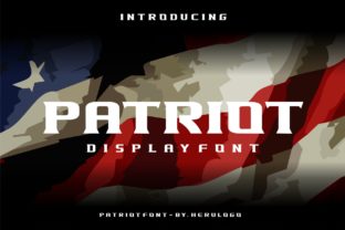 Patriot Font for Editorial Design