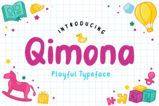 Qimona Font Adds Sweet Playfulness to Branding Projects