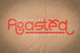 Roasted Font: A Retro Display Type for Bold Design