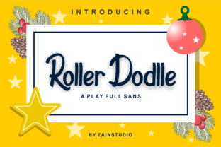Roller Dodlle: A Display Font with a Playful Touch
