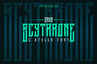 Scythrone Font: A Bold Typeface for Strong Branding
