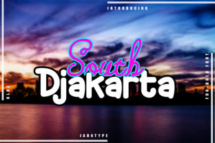 South Djakarta: A Bold Display Font for Impactful Design