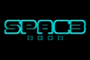 Spac3 Neon Font for Makers and Designers