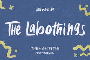The Labothings Font: A Playful Display Typeface for Creative Websites