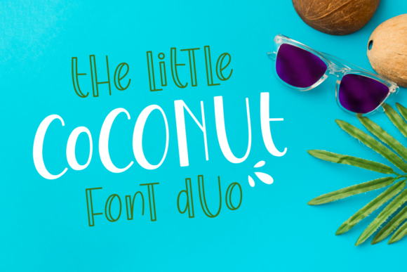 The Little Coconut: A Tropical Display Font for Editorial Design