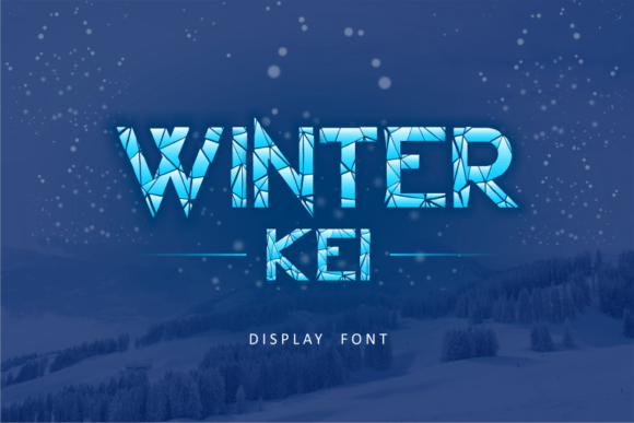 Winter Kei Font for Bold Winter Typography